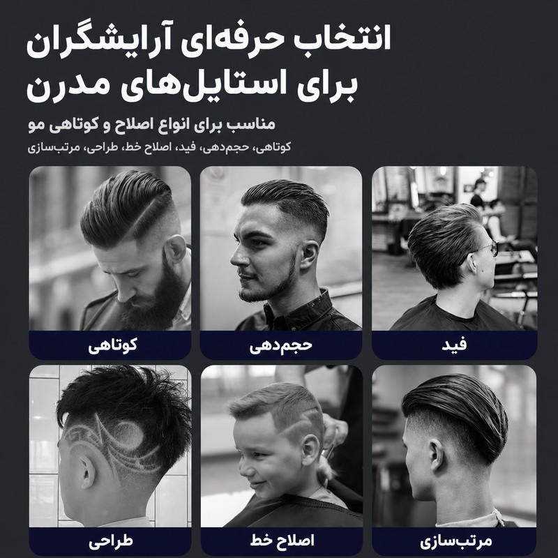 ماشین Iصلاح موی سر و صورت شارژی وlلـر مدل V-28O͏O͏